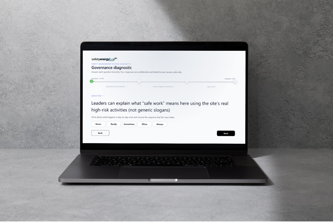 Governance diagnostic graphic